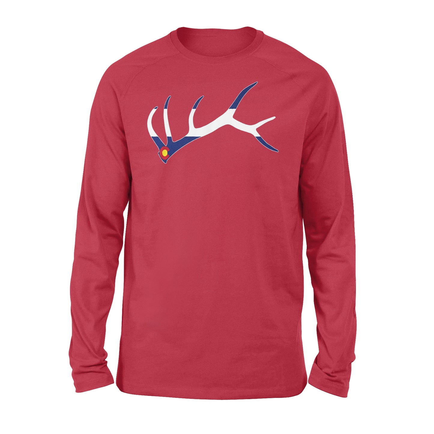Colorado elk hunting horn NQS1114 D03 - Standard Long Sleeve