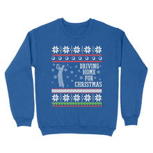 Load image into Gallery viewer, Driving home for Christmas funny Ugly Christmas Shirt, Christmas golf gifts D02 NQS4181 Sweatshirt