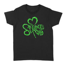 Load image into Gallery viewer, Men Women's St. Patrick's Day Shamrock T-Shirt - FSD1399D07