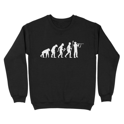Hunting evolution, hunting gift for men sweatshirt TAD02