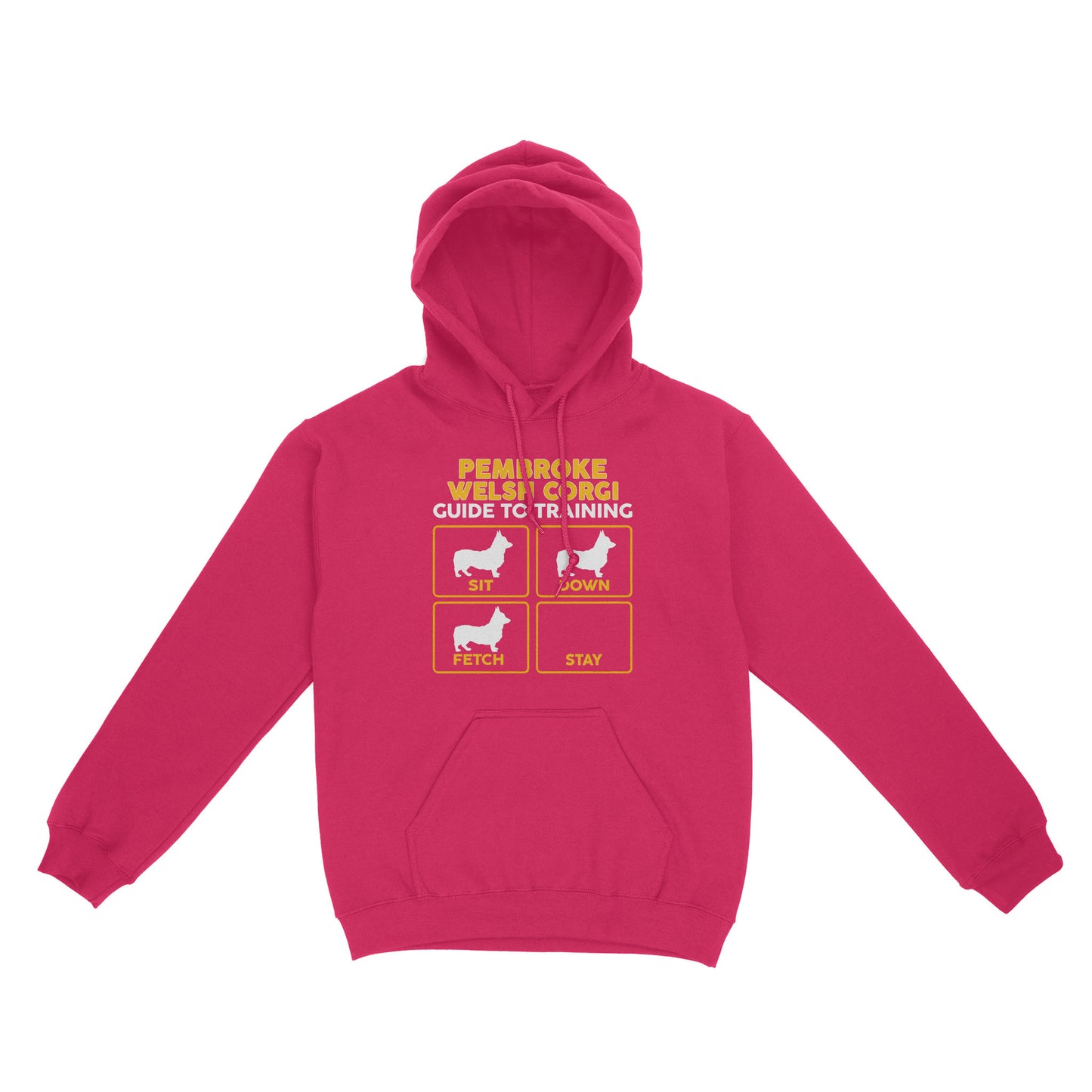 Pembroke Welsh Corgi Standard Hoodie | Funny Guide to Training dog - FSD2409D08