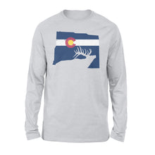 Load image into Gallery viewer, Colorado Elk Hunting, Colorado Elk Hunter, Elk Hunt, Elk Hunting Gift Essential Long Sleeve shirt - NQSD234