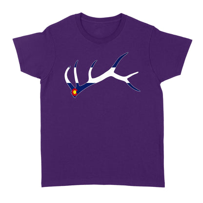 Colorado elk hunting horn NQS1114 D03 - Standard Women's T-shirt