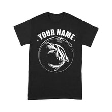 Load image into Gallery viewer, Custom name sturgeon fishing tattoos shirt Standard T-shirt - NQSD310