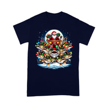 Load image into Gallery viewer, T-Shirt - Nine Bass fish as Santa's Reindeer