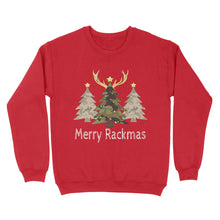 Load image into Gallery viewer, Deer, Elk, Moose hunting Merry Rackmas hunting gift for men Sweatshirt TAD02