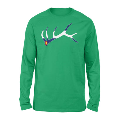 Colorado elk hunting horn NQS1114 D03 - Standard Long Sleeve