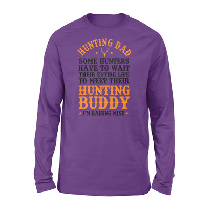 Hunting Dad Long sleeve Father's Day birthday Gift for Dad Love Hunt - FSD1176